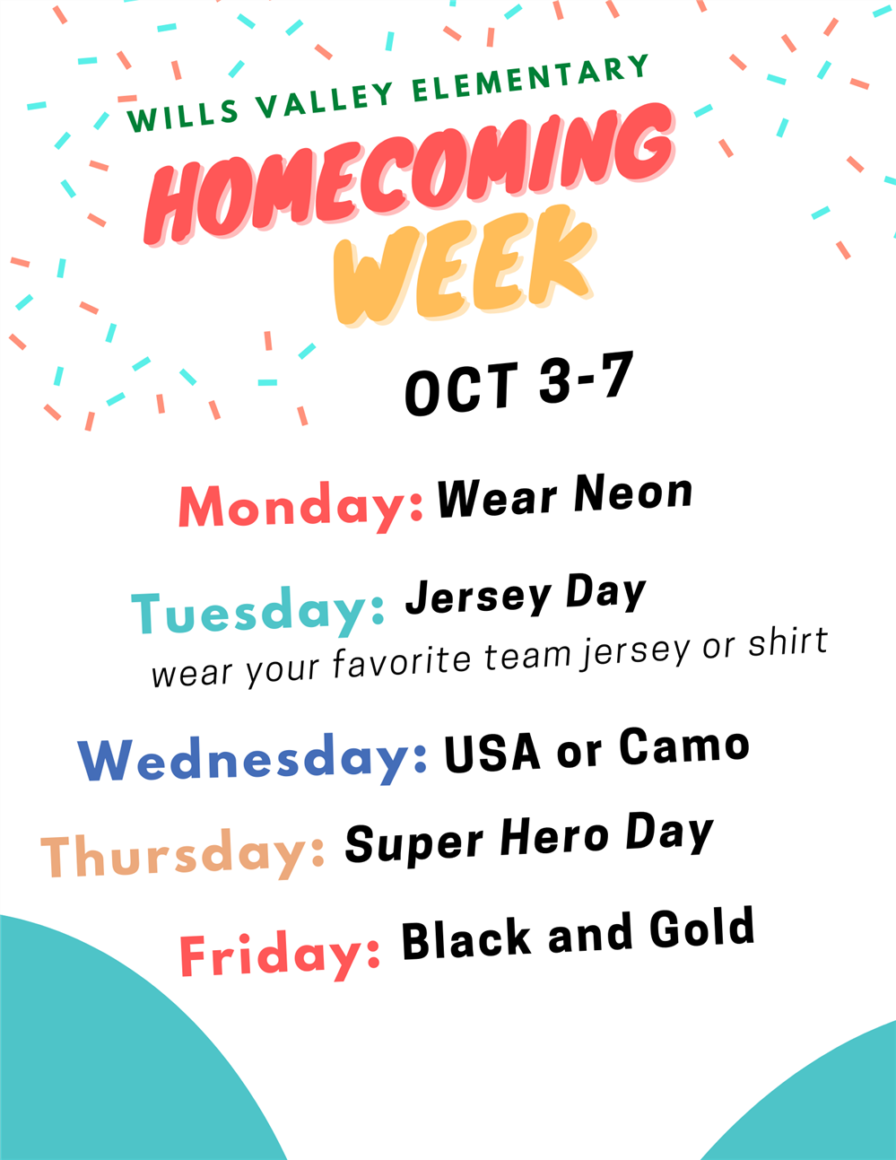  WVES Homecoming Days